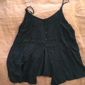 Navy blue spaghetti strap/ tank top